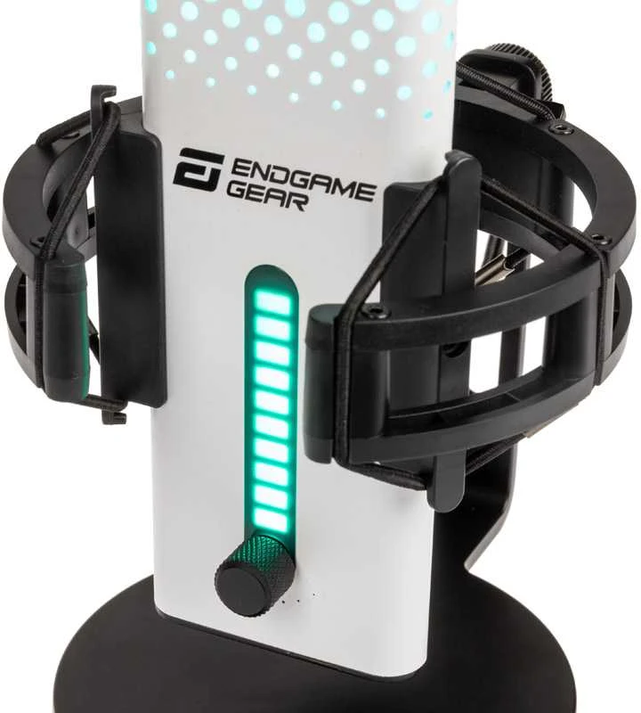 „Endgame Gear“ MICARM + XSTRM USB mikrofonas – baltas