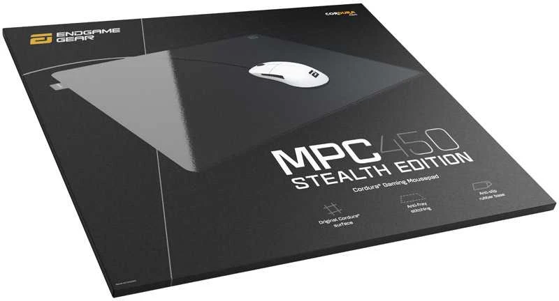 Endgame Gear MPC450 Cordura Pelės kilimėlis žaidimams STEALTH EDITION (450mm x 400mm) (Juodas) Pelės Kilimėlis