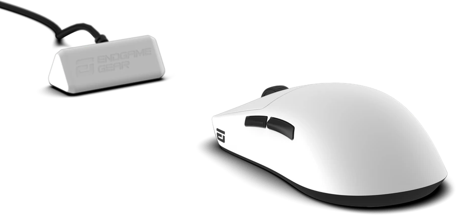 Endgame Gear OP1w 4k belaidė žaidimų pelė – belaidė, baltos spalvos