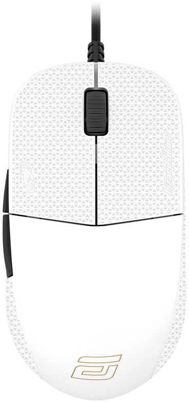 Pelė Endgame Gear XM1 Lizard Skins DSP Grip – baltos spalvos