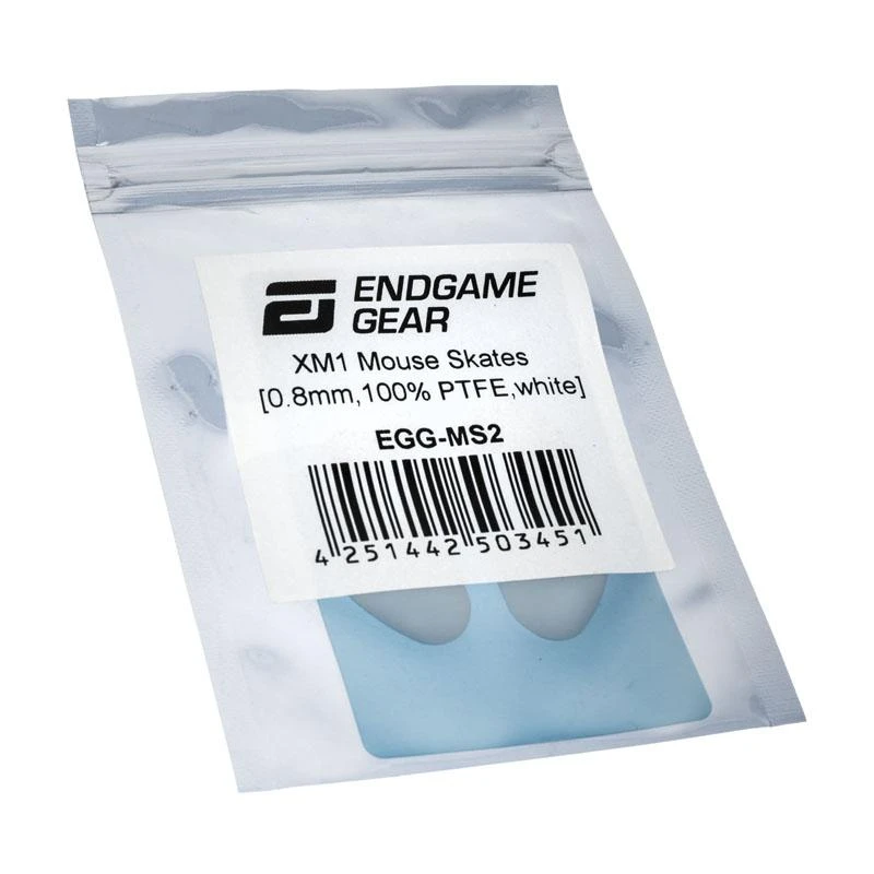 Kilimėlis Endgame Gear XM1 Pelė Skates pelių padukai, 100% PTFE, Milky Baltas – Single Set