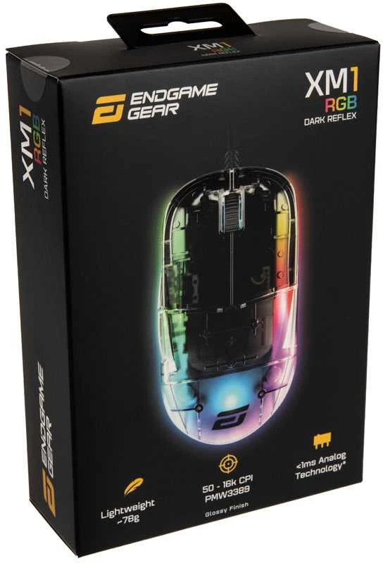 Endgame Gear XM1 RGB žaidimų pelė – Dark Reflex