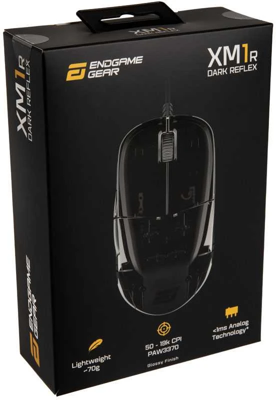 Endgame Gear XM1r žaidimų pelė – Dark Reflex