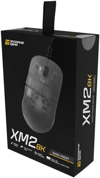Endgame Gear XM2 8k Pelė žaidimams, su laidu – Dark Frost