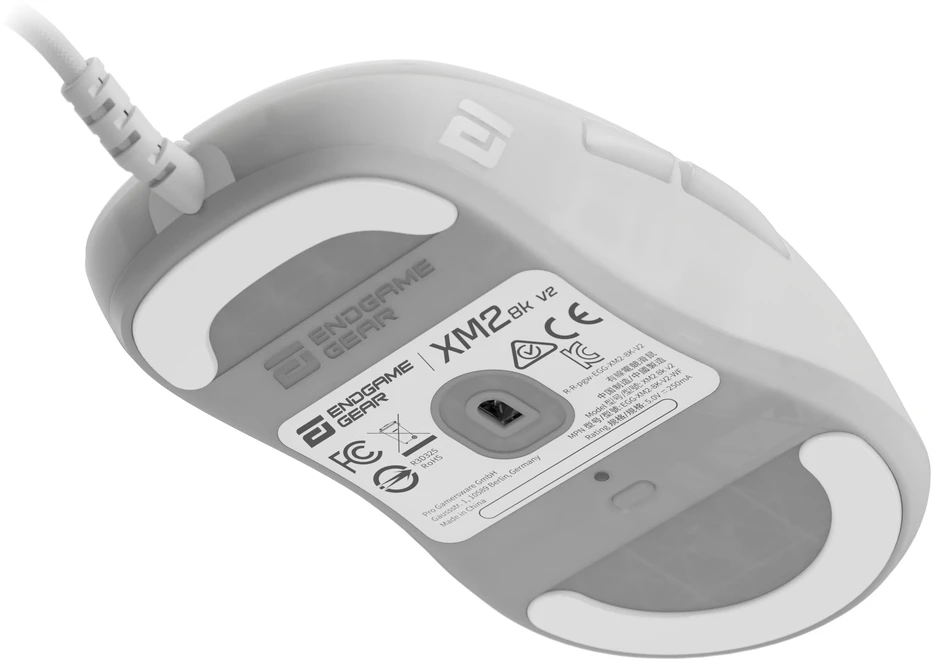 Endgame Gear XM2 8k v2 žaidimų pelė, 8.000Hz – Baltas Frost