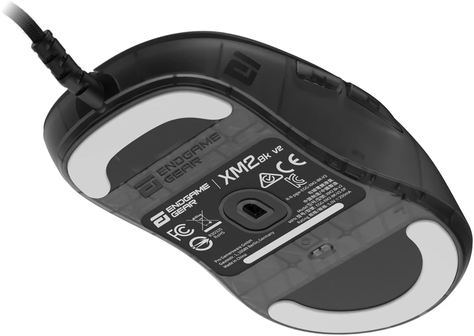 Endgame Gear XM2 8k v2 žaidimų pelė, 8.000Hz – Dark Frost