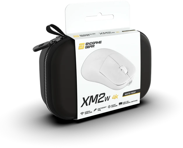 Endgame Gear XM2w 4k belaidė žaidimų pelė, belaidė – Baltas Frost
