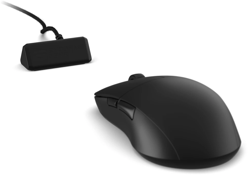 Endgame Gear XM2w 4k v2 žaidimų pelė, 4.000Hz – juodos spalvos