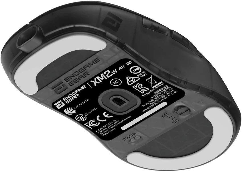 Endgame Gear XM2w 4k v2 žaidimų pelė – Dark Frost