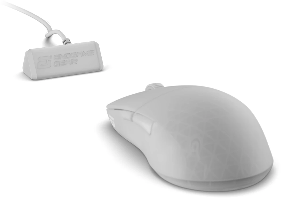 Endgame Gear XM2w 4k v2 žaidimų pelė – Baltas Frost