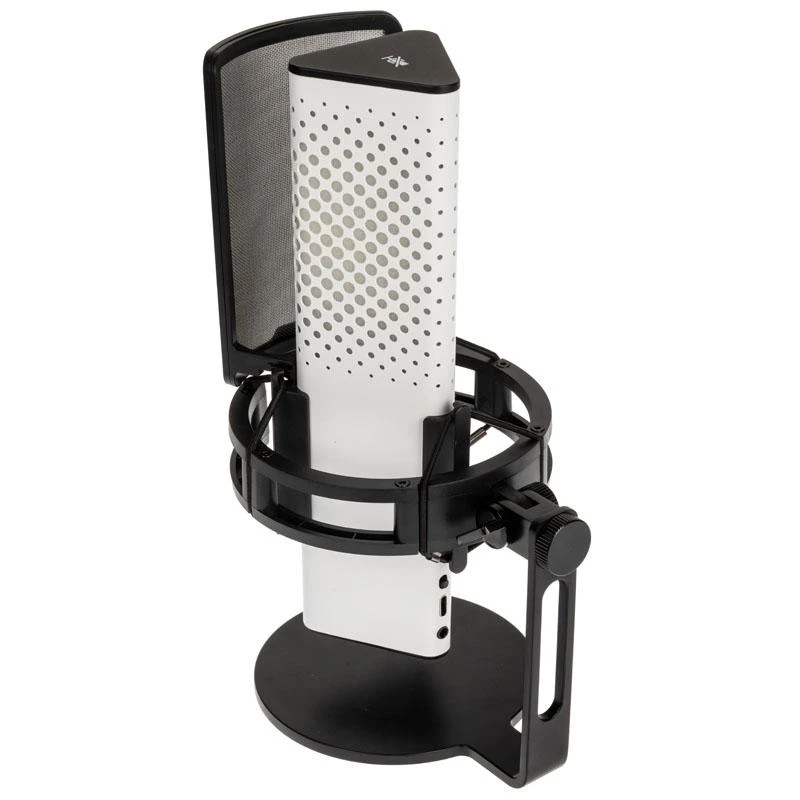 Endgame Gear XSTRM USB mikrofonas – baltos spalvos