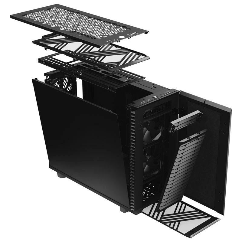Fractal Design Define 7 „Midi Tower“ Juoda