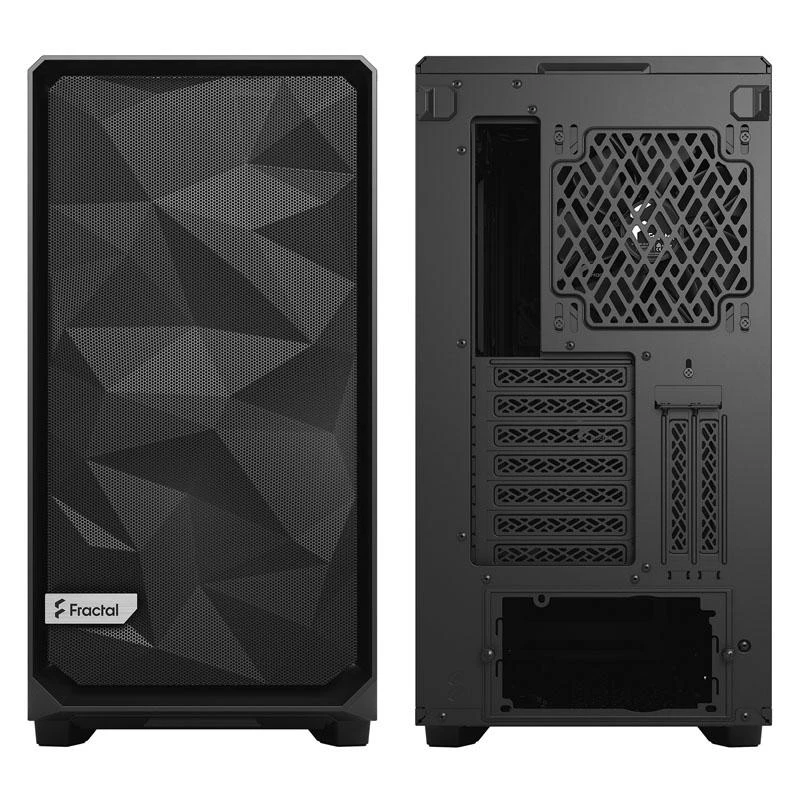 Kompiuterių korpusas  Fractal Design Meshify 2 Juodas Solid