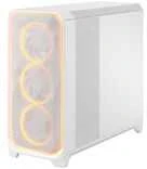 „Fractal Design Meshify 3 XL“ | „Ambience Pro RGB Baltas TG Clear Tint“ | ATX