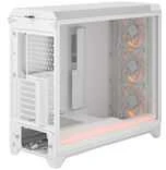 „Fractal Design Meshify 3 XL“ | „Ambience Pro RGB Baltas TG Clear Tint“ | ATX