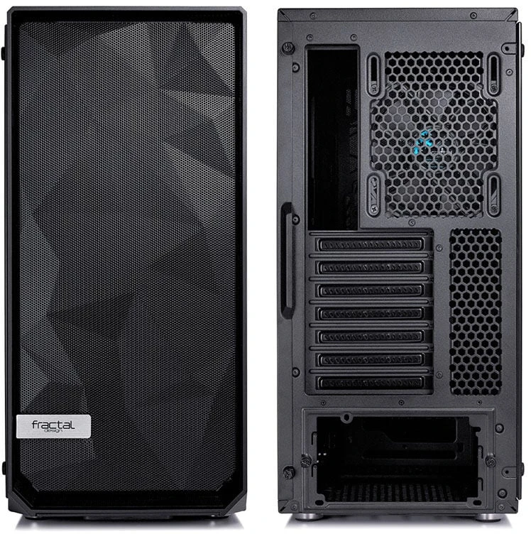 Korpusas Fractal Design Meshify C – Dark TG FD-CA-MESH-C-BKO-TG
