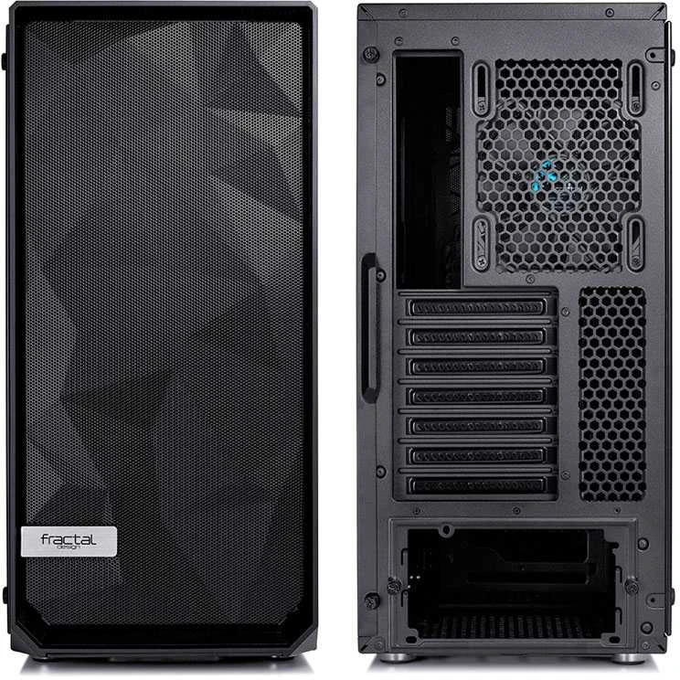 Korpusas Fractal Design Meshify C – Dark TG FD-CA-MESH-C-BKO-TG