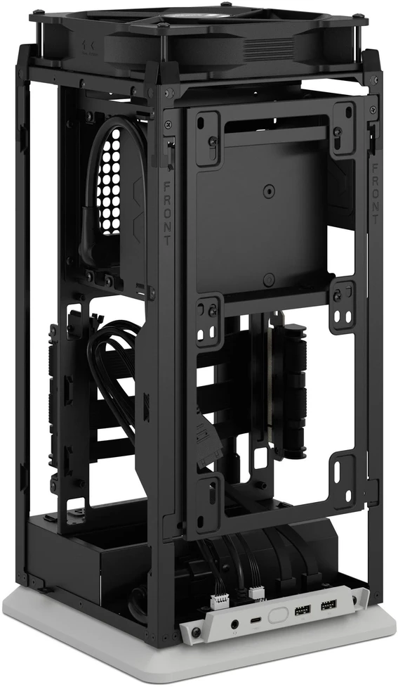 Fractal Design Computer Case | Mood | mITX | Light Gray