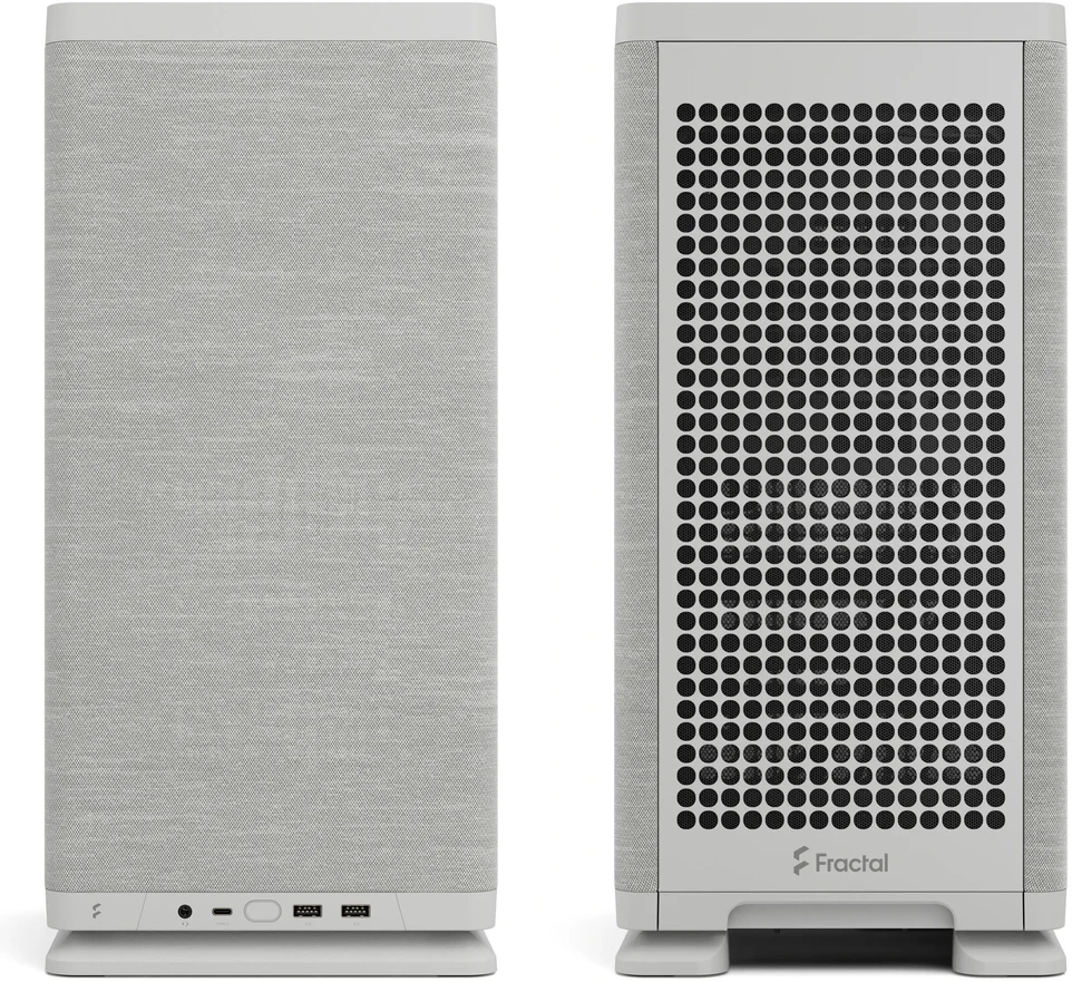Fractal Design Computer Case | Mood | mITX | Light Gray