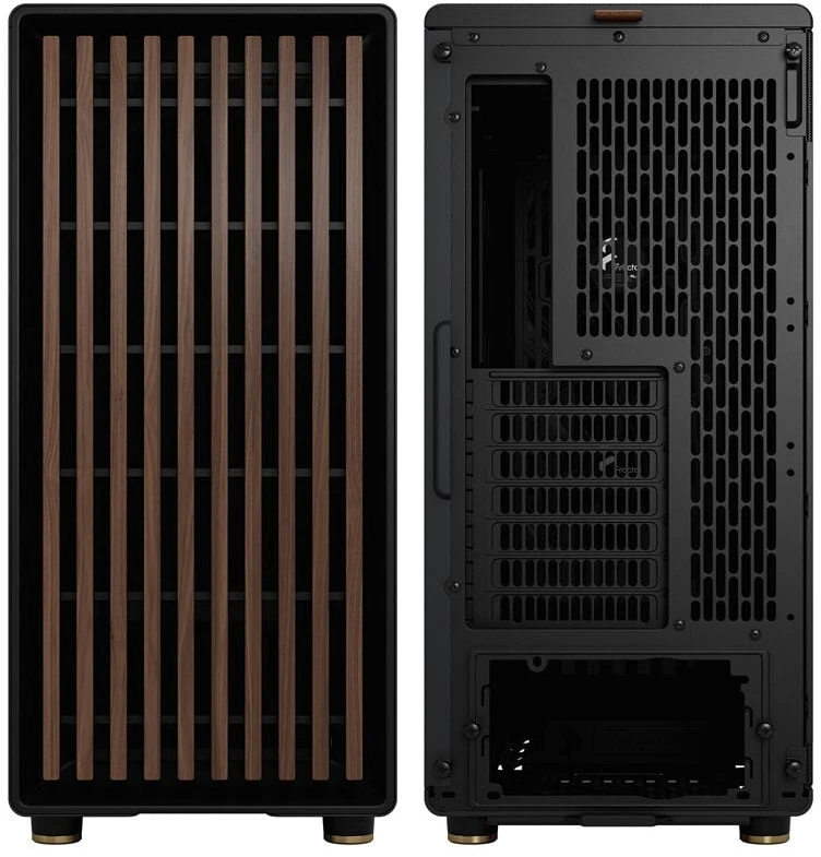 Kompiuterio korpusas Fractal Design North, juoda