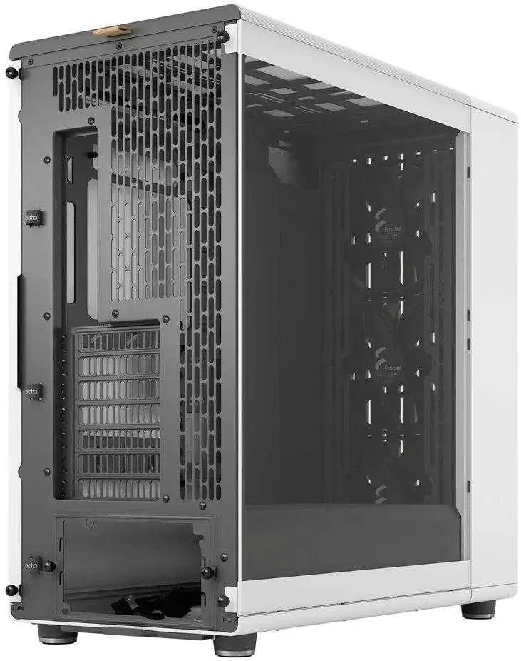 „Fractal Design“ kompiuterio korpusas | „North XL“ | „Chalk Baltas TG Clear“ | ATX