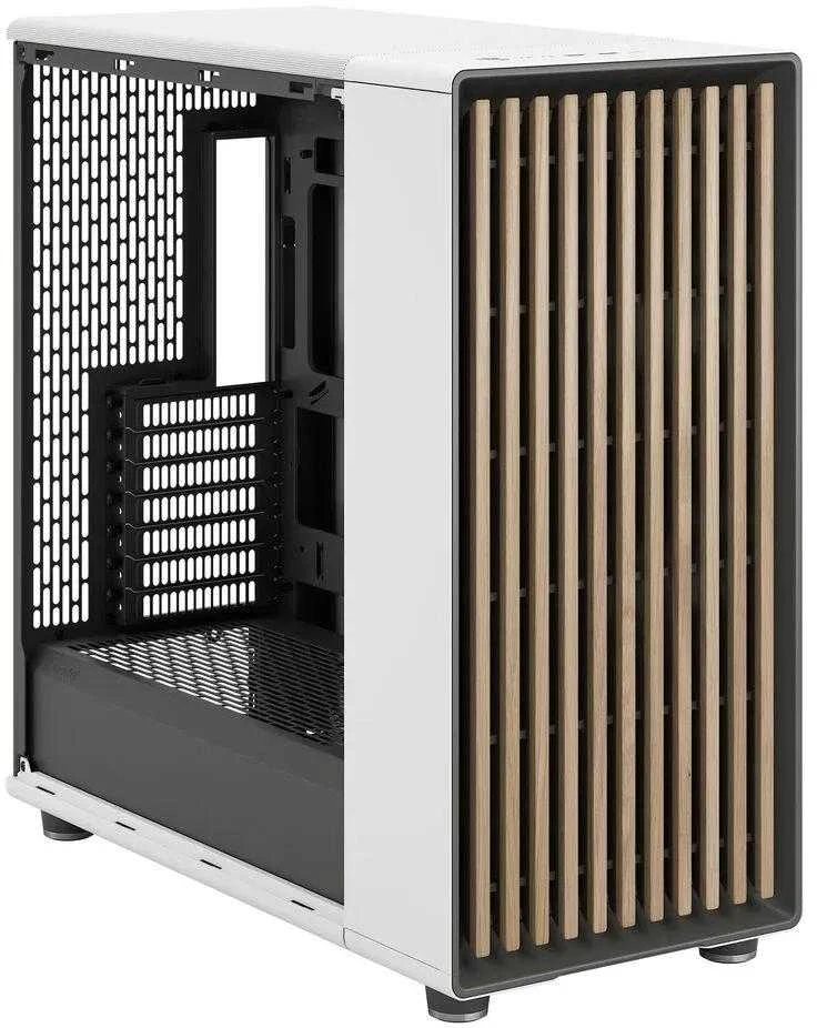 „Fractal Design“ kompiuterio korpusas | „North XL“ | „Chalk Baltas TG Clear“ | ATX