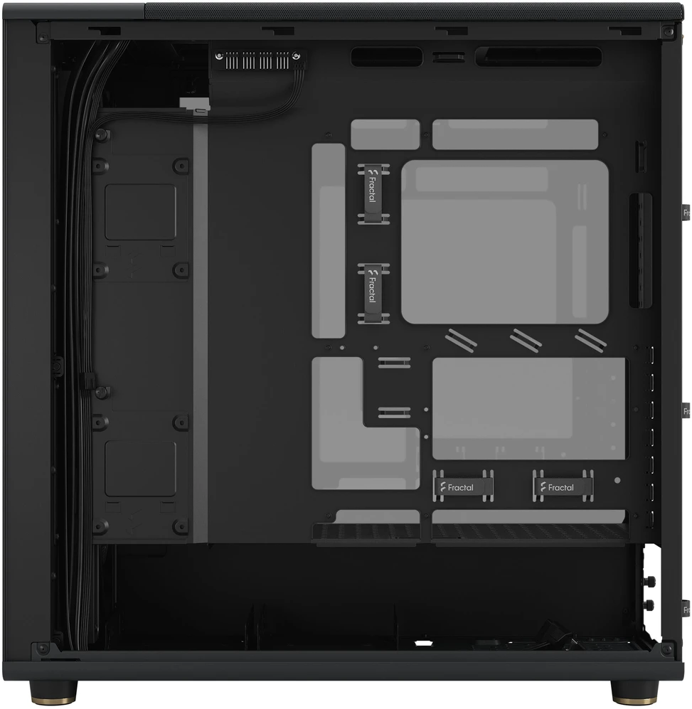 Fractal Design PC korpusas | North XL | ATX/mATX | RC Charcoal juodas TG Dark