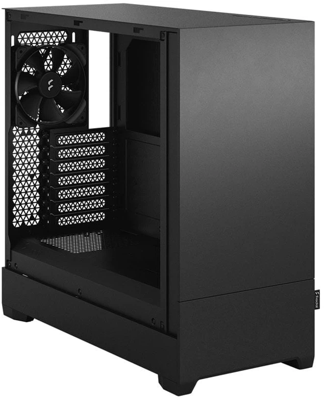 Fractal Design | Pop Silent | Šoninis langelis | ATX, mATX, Mini ITX | ATX | Juoda Solid