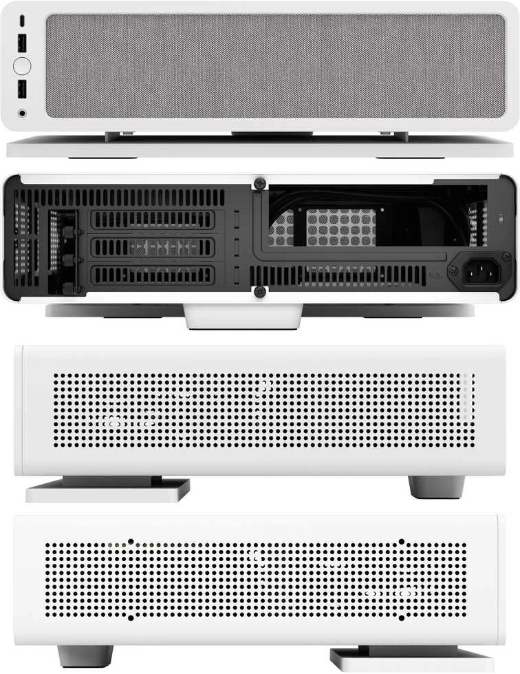Korpusas Fractal Design FD-C-RID1N-02 | Baltas | Mini ITX