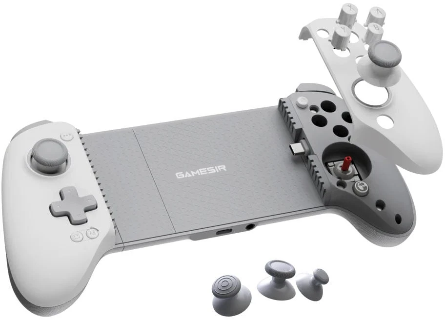 „GameSir G8+ MFi Balta“ universalus „Bluetooth“ mobiliųjų įrenginių valdiklis
