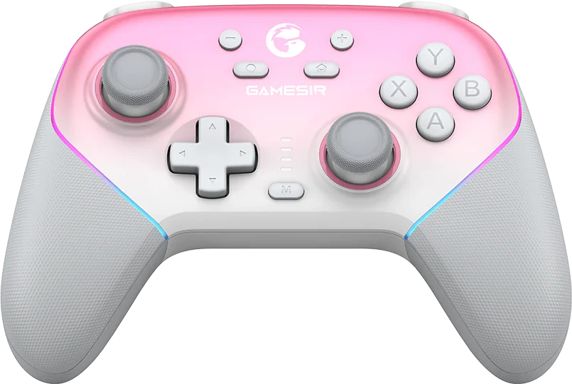 GameSir SuperNova T4n Pro belaidis žaidimų valdiklis, rožinės spalvos