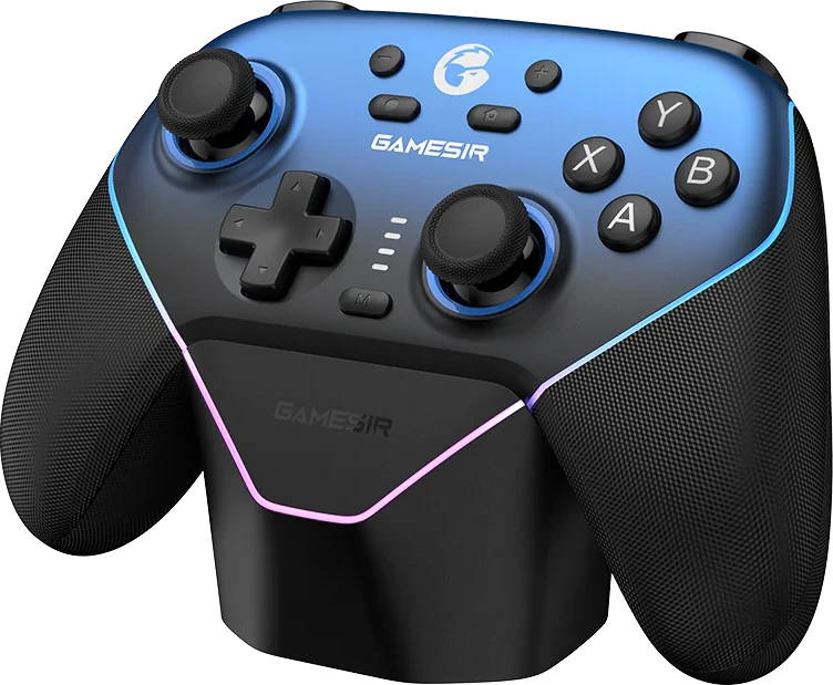GameSir SuperNova T4n Pro belaidis žaidimų valdiklis, mėlynos spalvos
