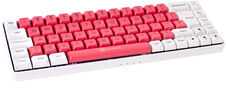 GAMIAC TKL69G SF Klaviatūra žaidimams, Kailh Raudona - baltas/red