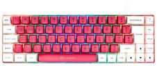 GAMIAC TKL69G SF Klaviatūra žaidimams, Kailh Raudona - baltas/red
