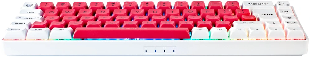 GAMIAC TKL69G SF Klaviatūra žaidimams, Kailh Raudona - baltas/red