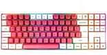 GAMIAC TKL90G Klaviatūra žaidimams, Kailh Raudona - baltas/red