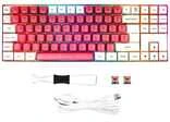 GAMIAC TKL90G Klaviatūra žaidimams, Kailh Raudona - baltas/red
