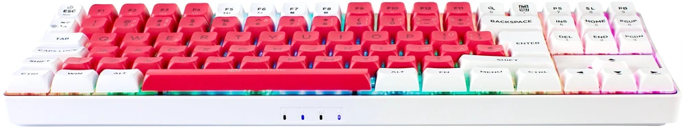 GAMIAC TKL90G Klaviatūra žaidimams, Kailh Raudona - baltas/red