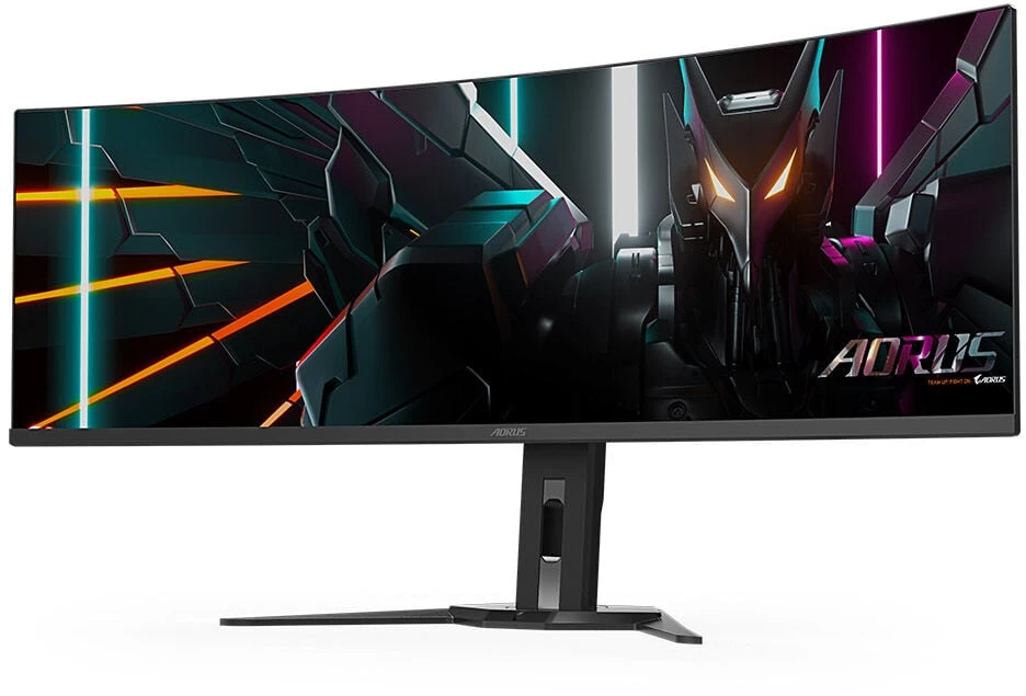 Monitorius Gigabyte | CO49DQ | 49 " | OLED | DQHD | 32:9 | 144 Hz | 3 ms | 5120 x 1440 pikselių | 250 cd/m² | HDMI jungtys quantity 2 x HDMI 2.1 | Juodas | Garantija 36 mėn.
