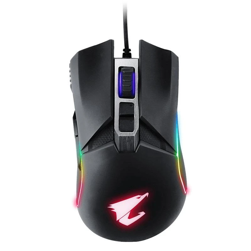Gigabyte Pelė žaidimams AORUS M5, Juodas
