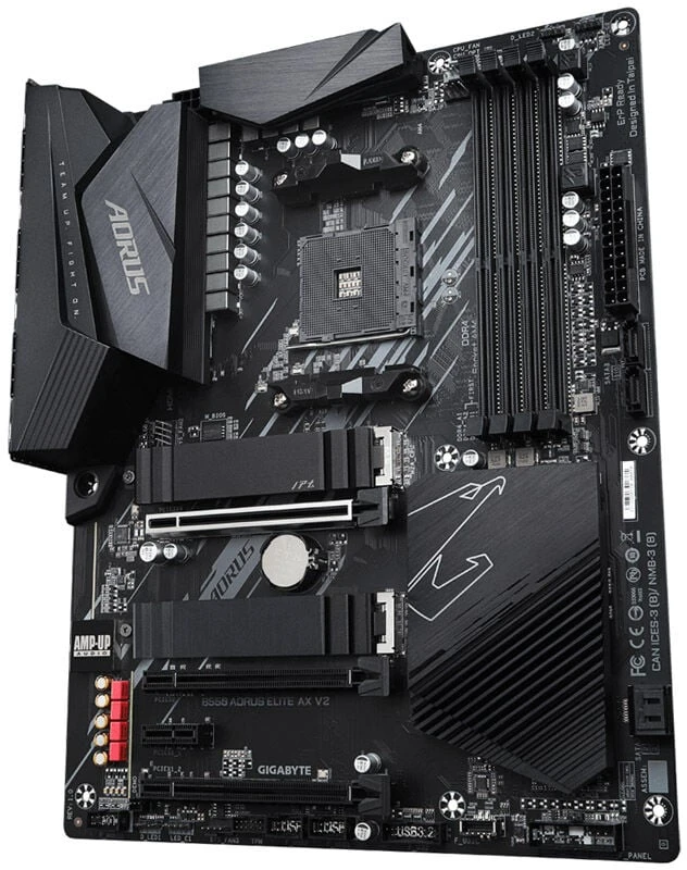 Pagrindinė plokštė Gigabyte B550 AORUS ELITE AX V2, AM4, ATX, DDR4