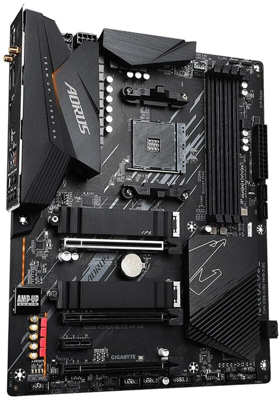 Pagrindinė plokštė Gigabyte B550 AORUS ELITE AX V2, AM4, ATX, DDR4