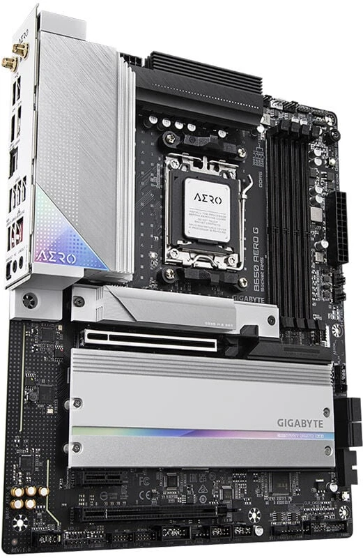 Pagrindinė plokštė GIGABYTE B650 AERO G AM5 1xHDMI 1xDP