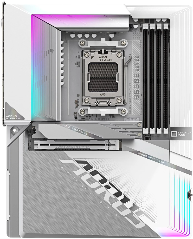 Pagrindinė plokštė GIGABYTE B650E AORUS STEALTH ICE