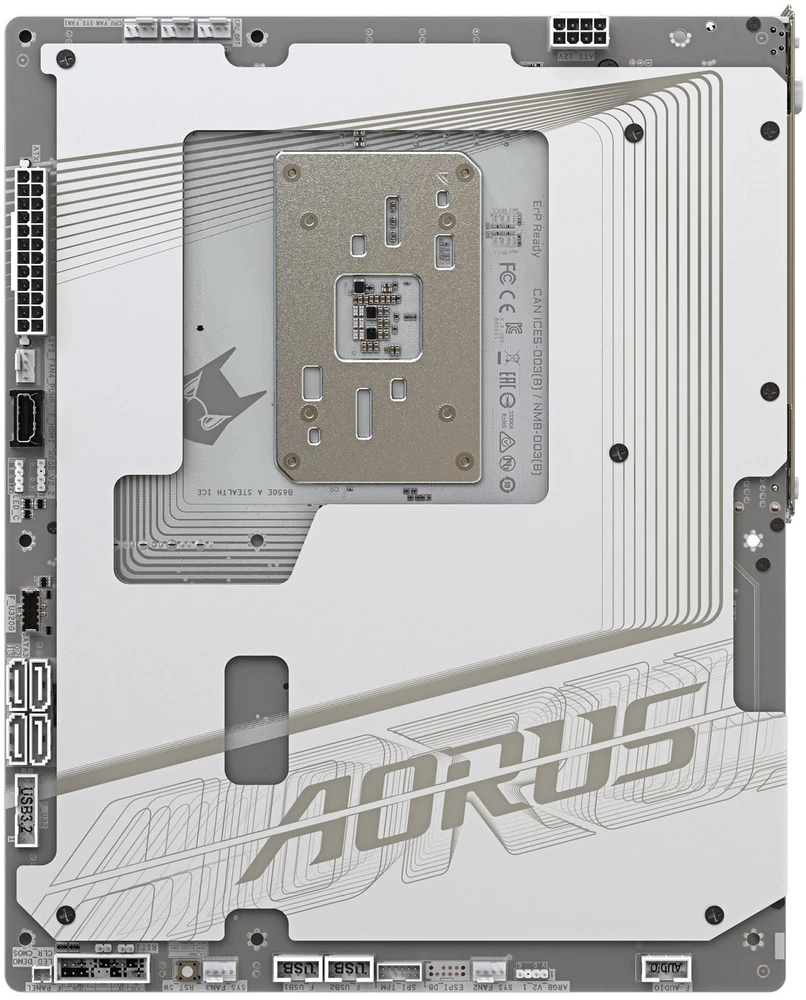 Pagrindinė plokštė GIGABYTE B650E AORUS STEALTH ICE