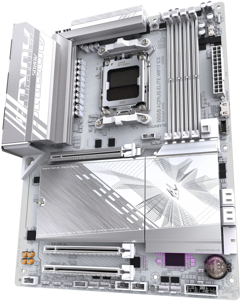 Pagrindinė plokštė GIGABYTE B850 AORUS ELITE WIFI7 ICE
