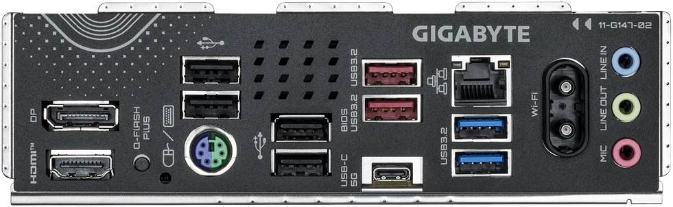 Pagrindinė plokštė GIGABYTE B850 GAMING WF6 AM5 MB 4xDDR5 4xSATA 3xM.2