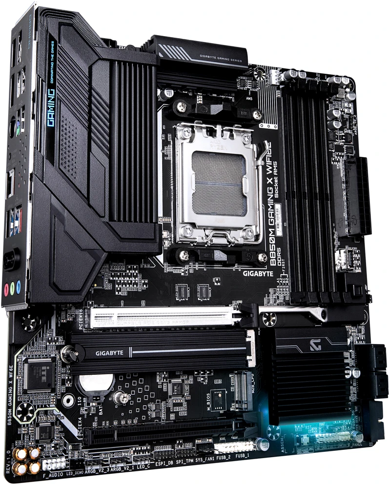 Pagrindinė plokštė Gigabyte B850M GAMING X WF6E