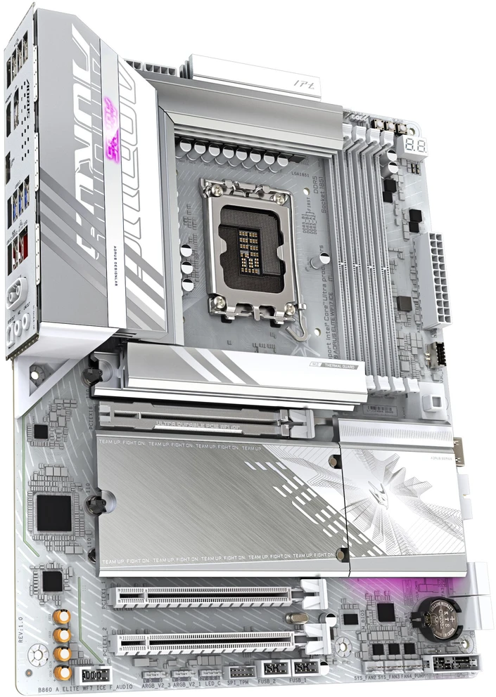 Pagrindinė plokštė Gigabyte B860 A ELITE WF7 ICE