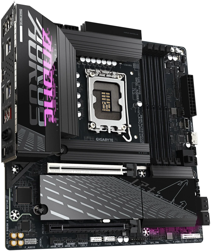 Pagrindinė plokštė Gigabyte B860M ELITE WIFI6E